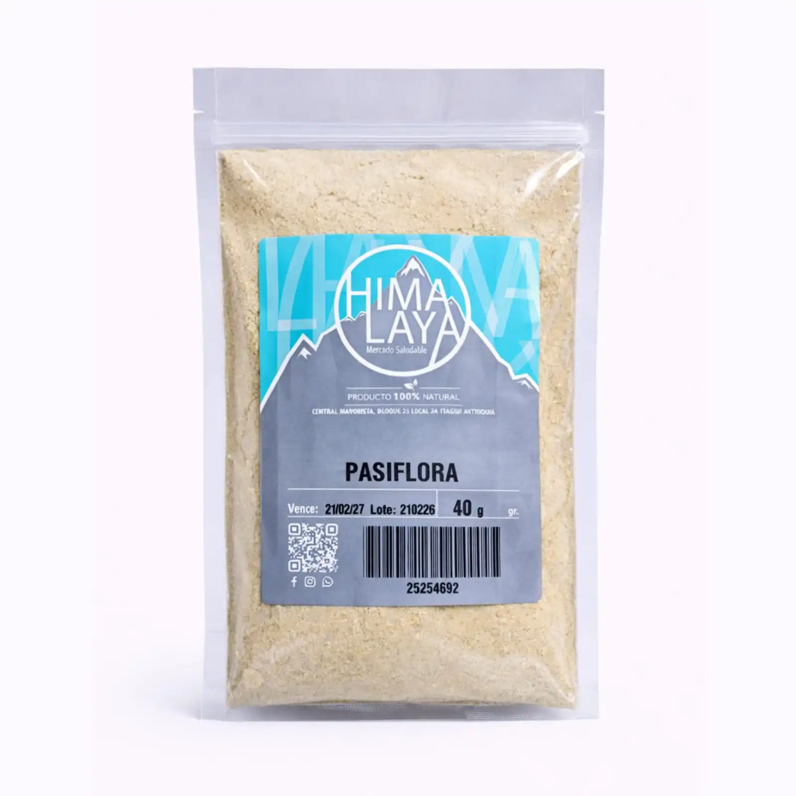 Pasiflora x 40 Gr