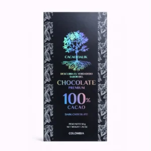 Chocolatina 100% Cacao x 50 Gr