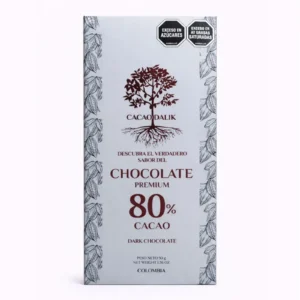 Chocolatina 80% Cacao x 50 Gr