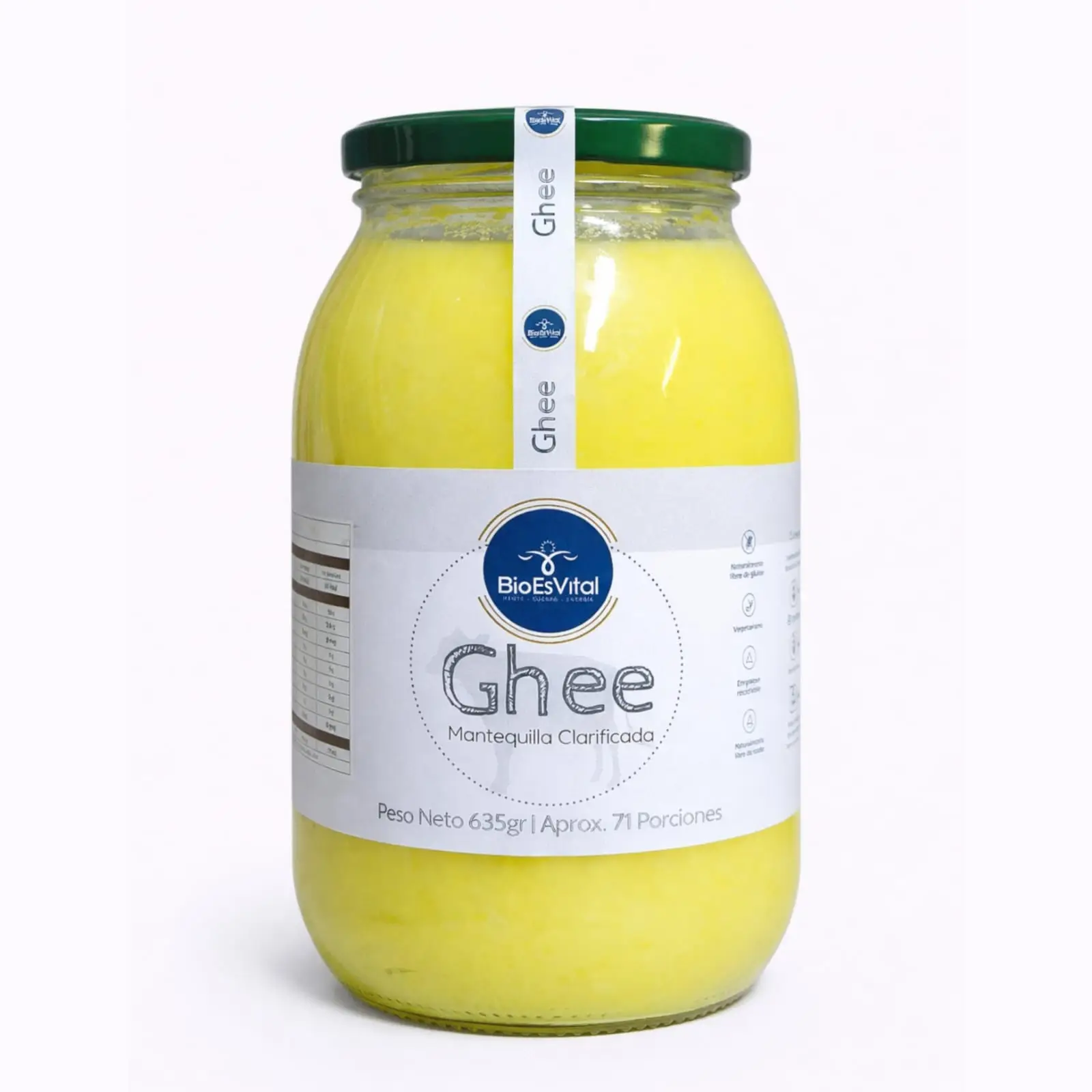 Ghee Mantequilla Clarificada x 635 Gr