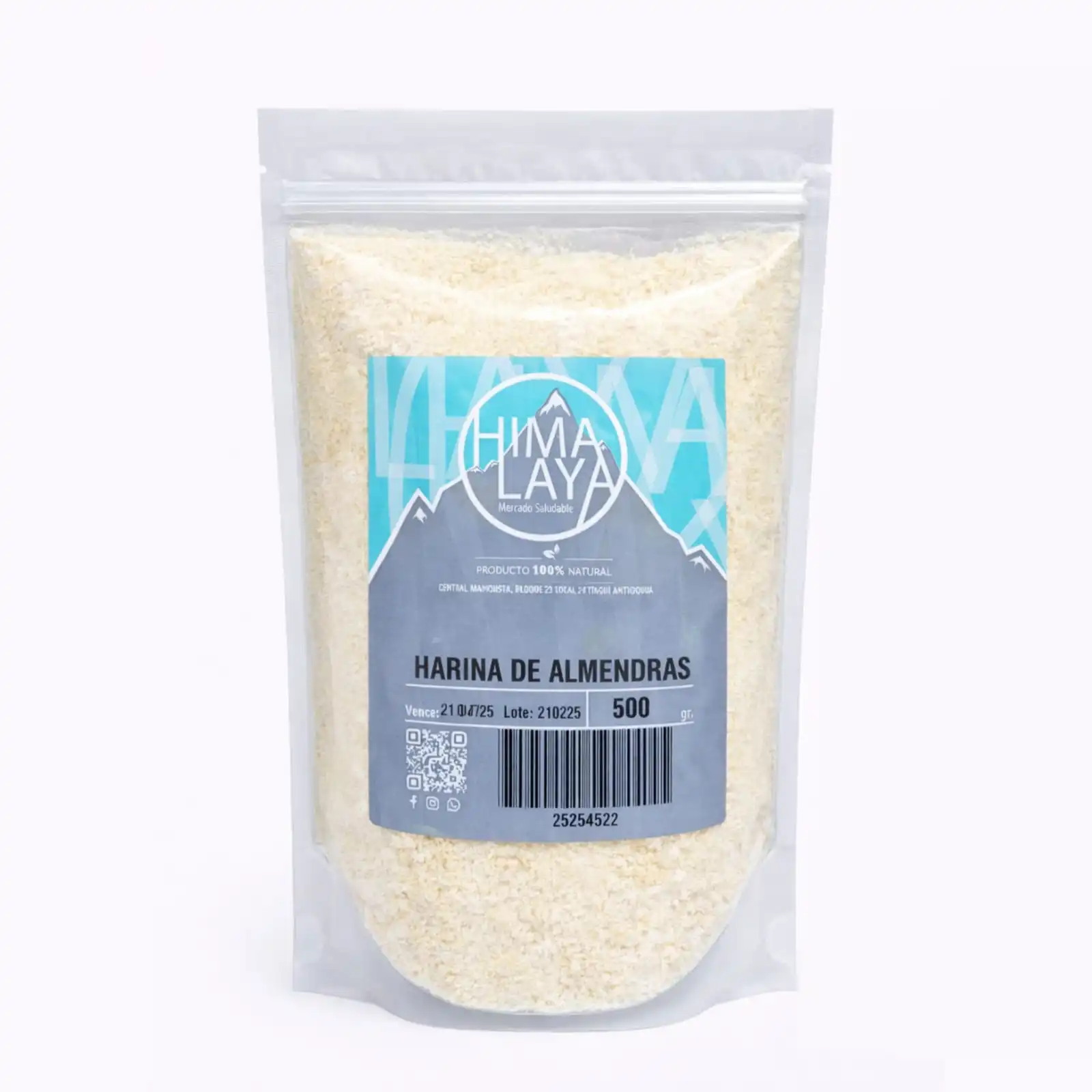Harina de Almendras x 500 Gr