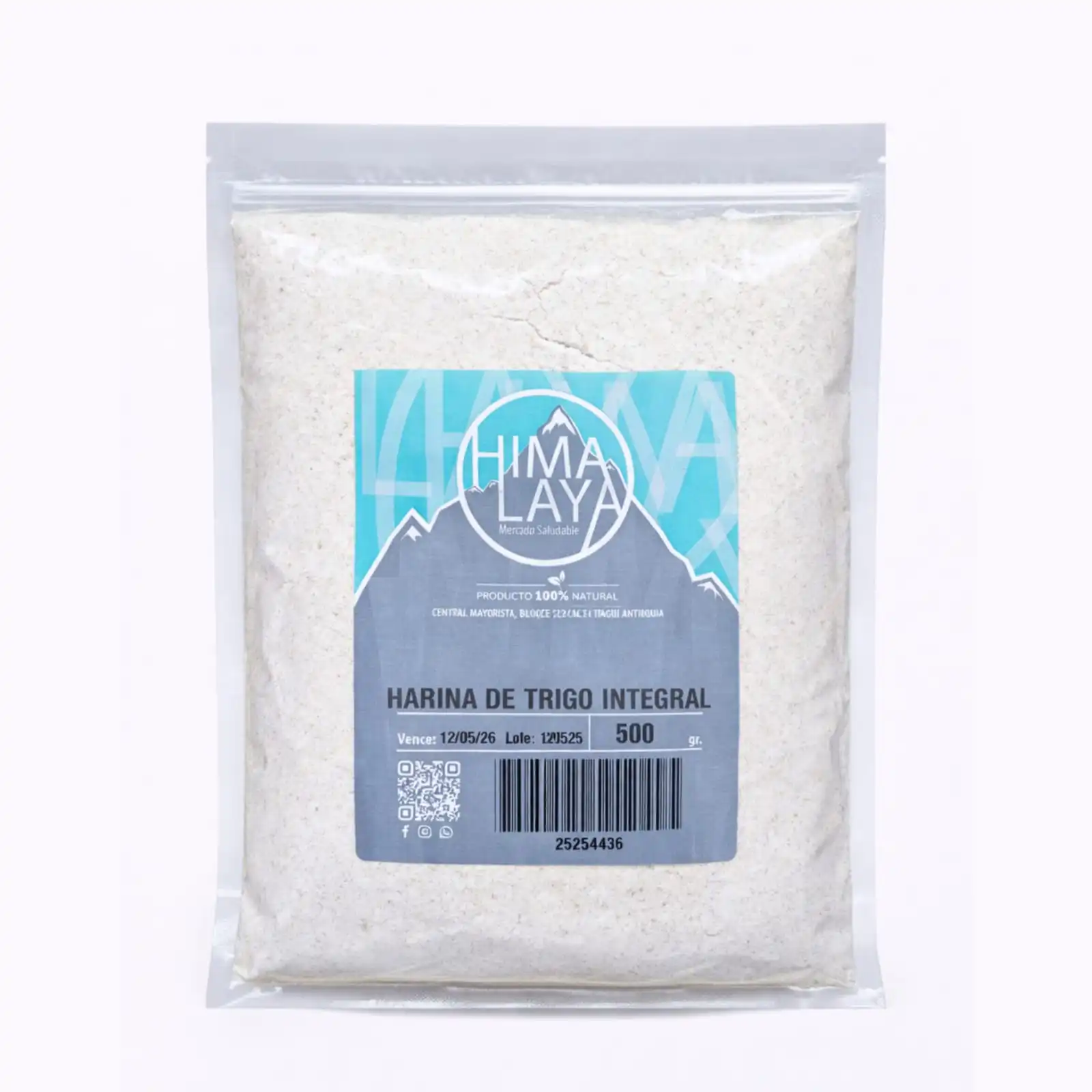Harina de Trigo Integral x 500 Gr