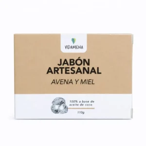 Jabón Artesanal Vidamena Avena y Miel x 110 Gr