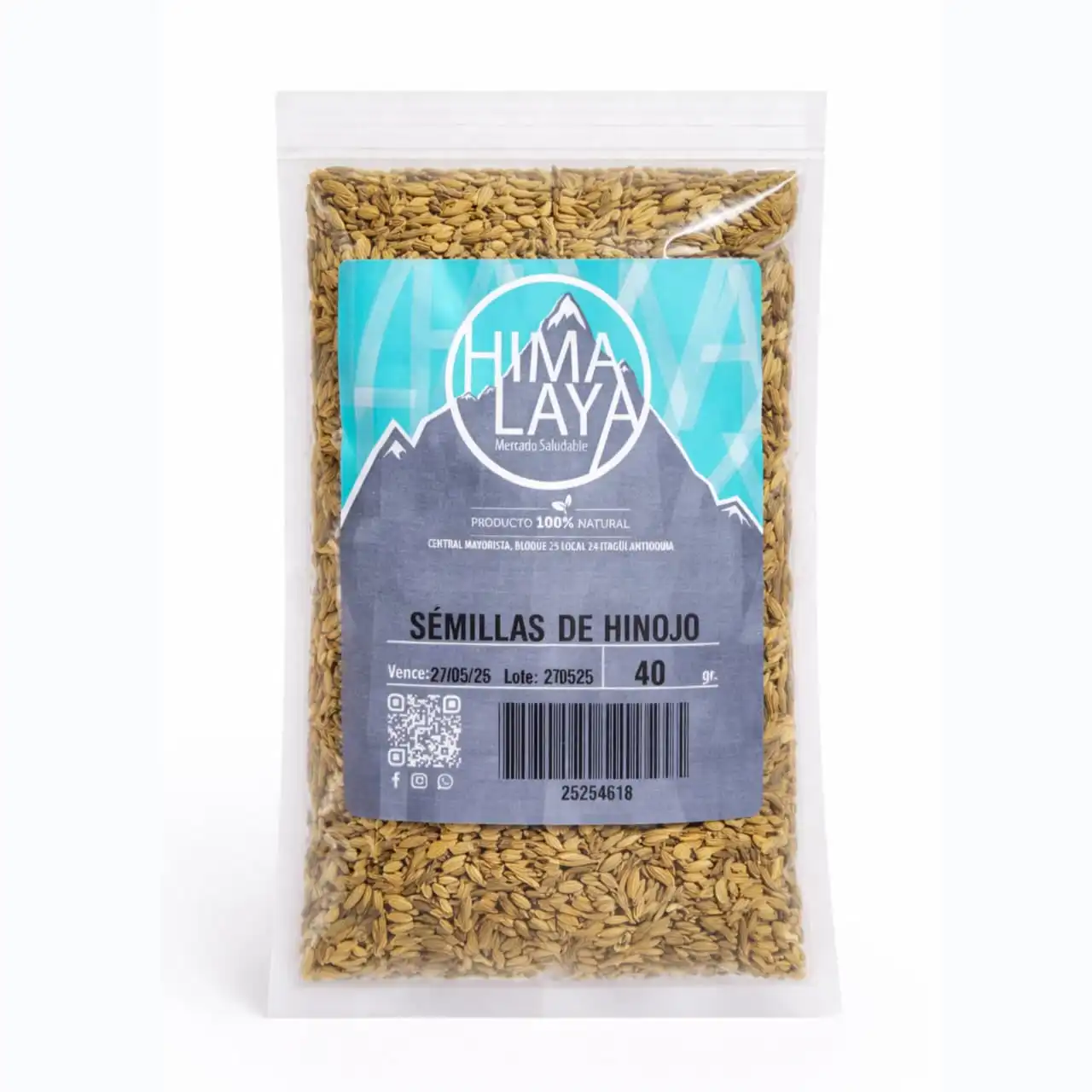 Semillas de Hinojo x 40 Gr